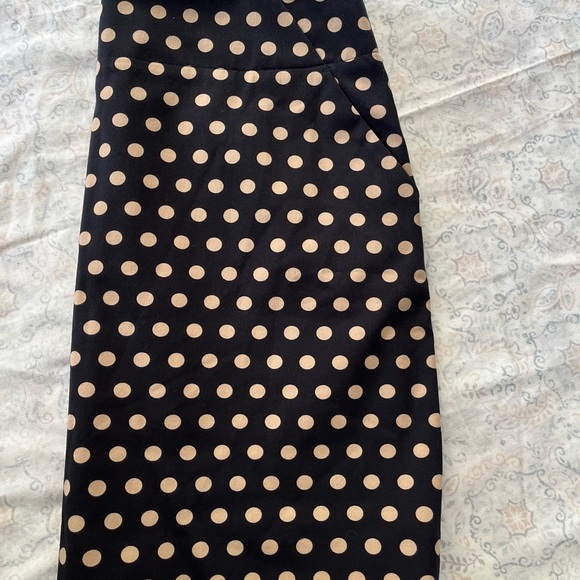 LOFT Black and‎ Tan Mini Pencil Skirt Night Out - Picture 9 of 9